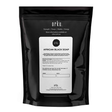 Load image into Gallery viewer, 150g African Black Soap Bar - Moisturising Shea Moringa Neem Seed - Alata Samina