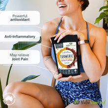 Load image into Gallery viewer, Turmeric 95% Curcumin Extract Cocoa Flavour - Organic Turmeric Powder With Black Pepper - 375g