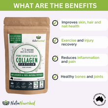Load image into Gallery viewer, Collagen Peptides Powder Tasteless & Unflavoured - 300g | Nutra Nourished