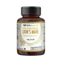 Load image into Gallery viewer, Lion's Mane Mushroom Hericium erinaceus (2,000mg) 120 Vegan Capsules