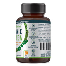 Load image into Gallery viewer, VALUE BUNDLE: Organic Pure Moringa Leaf Capsules - Australian Grown - 2 x 60 Vegan Capsules (2 Months Supply)