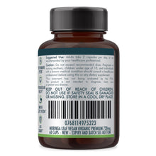 Load image into Gallery viewer, VALUE BUNDLE: Organic Pure Moringa Leaf Capsules - Australian Grown - 2 x 60 Vegan Capsules (2 Months Supply)