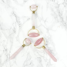 Load image into Gallery viewer, Rose Quartz Roller Australia - Rose Quartz Face Rollers-3
