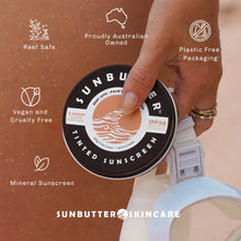 Load image into Gallery viewer, SunButter Tinted SPF50 Reef Safe Face Sunscreen-1

