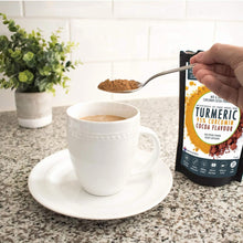 Load image into Gallery viewer, Turmeric 95% Curcumin Extract Cocoa Flavour - Organic Turmeric Powder With Black Pepper - 375g
