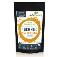 Load image into Gallery viewer, Pure 95% Curcumin Powder (120g) - 1500mg Turmeric Extract Black Pepper

