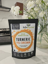 Load image into Gallery viewer, Pure Organic 95% Curcumin Powder (60g) - 1500mg Turmeric Extract Black Pepper
