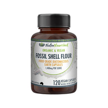 Load image into Gallery viewer, Fossil Shell Flour | Diatomaceous Earth 120 Capsules | Nutra Nourished
