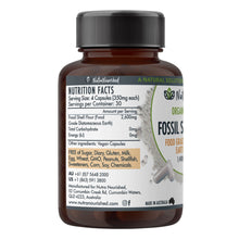 Load image into Gallery viewer, Fossil Shell Flour | Diatomaceous Earth 120 Capsules | Nutra Nourished
