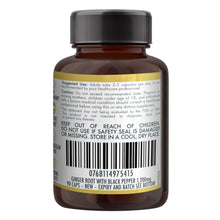 Load image into Gallery viewer, Ginger Capsules Organic Vegan - 90 Vegan Capsules | Nutra Nourished
